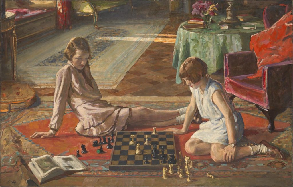 The Chess Players by Sir John Lavery